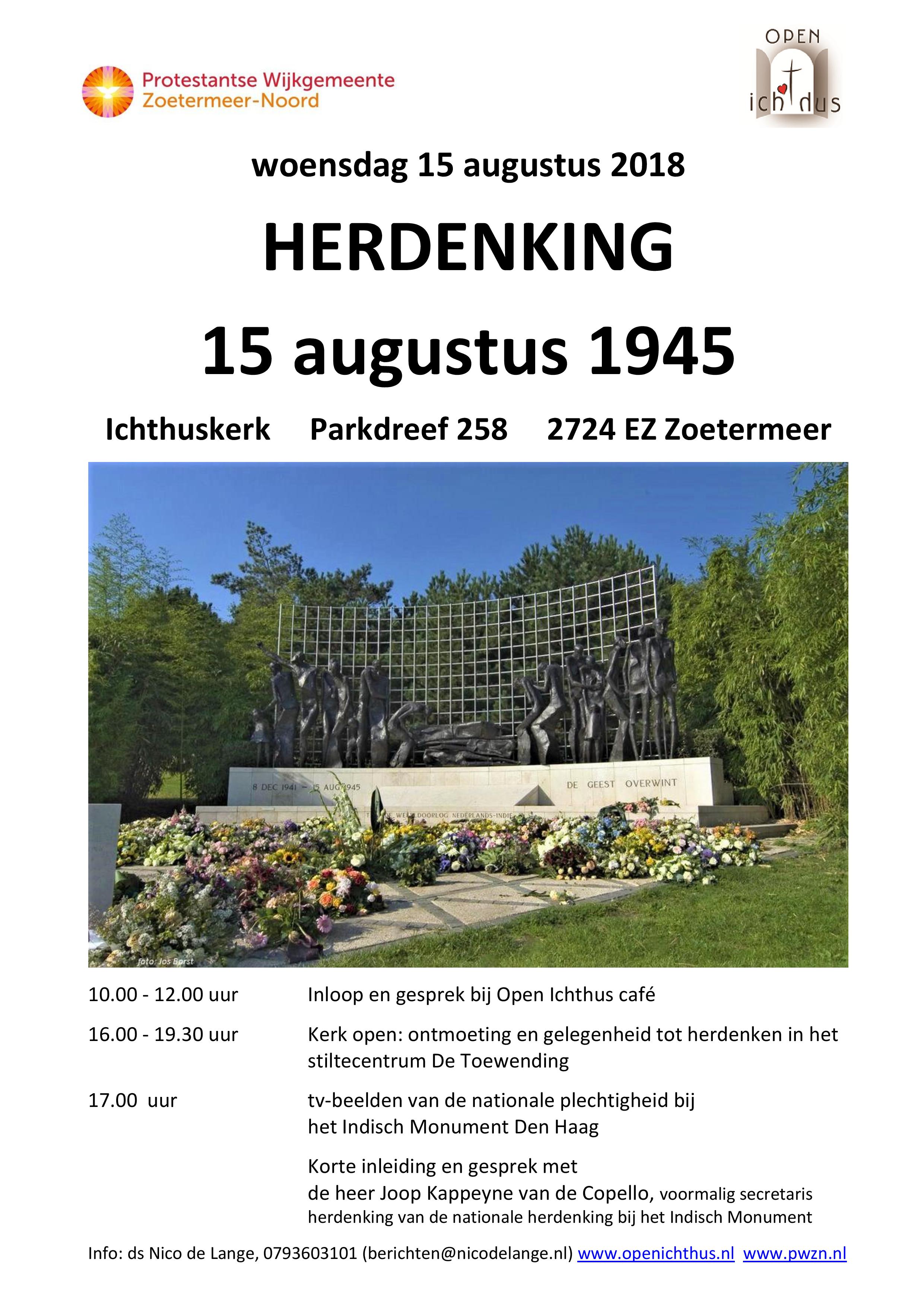 Foto Herdenking