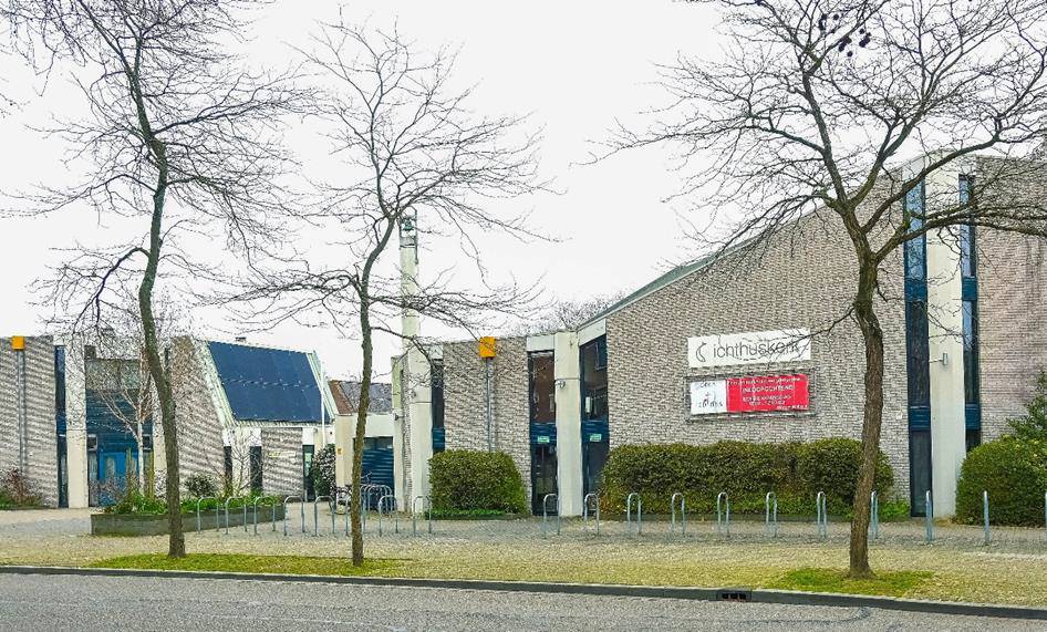 Zonnepanelen op de Ichthuskerk